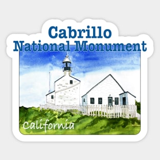 Cabrillo National Monument, California Sticker